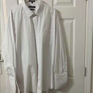 Elegant White Dress Shirt for Men